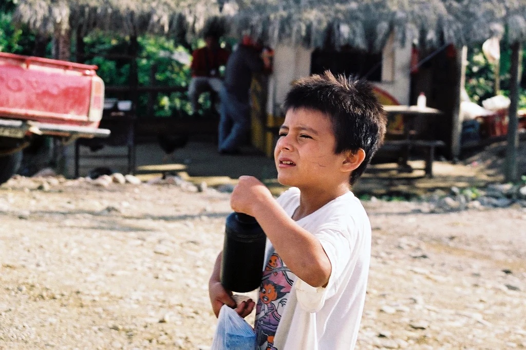 Street kid in Ecuador